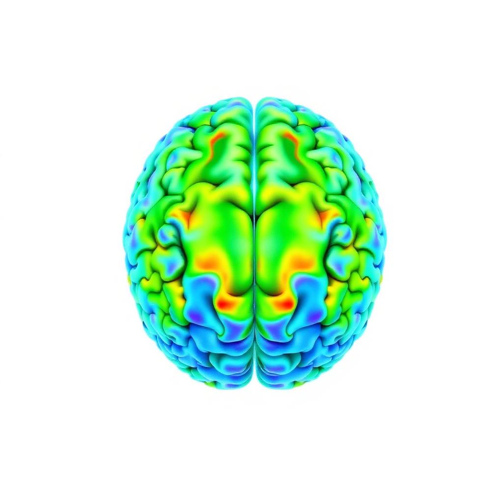 qEEG brain map — After