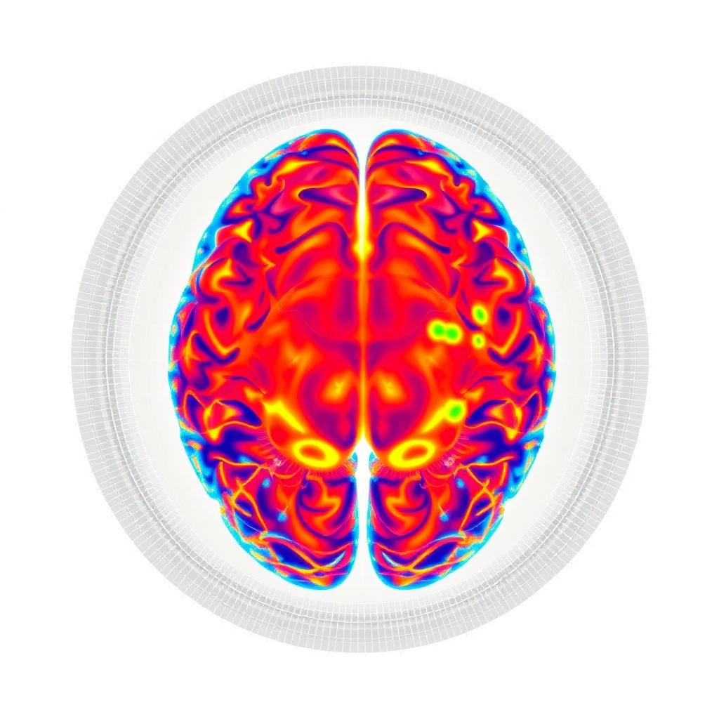 qEEG brain map — Before